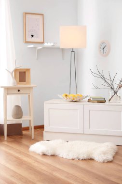 Oda iç zarif lambalı