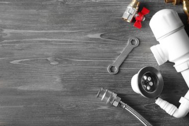 Tesisatçılar öğeler tablo