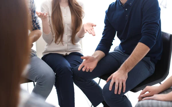 Sessione di terapia di gruppo — Foto Stock