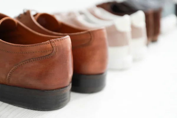 Different male shoes — Stock Photo, Image