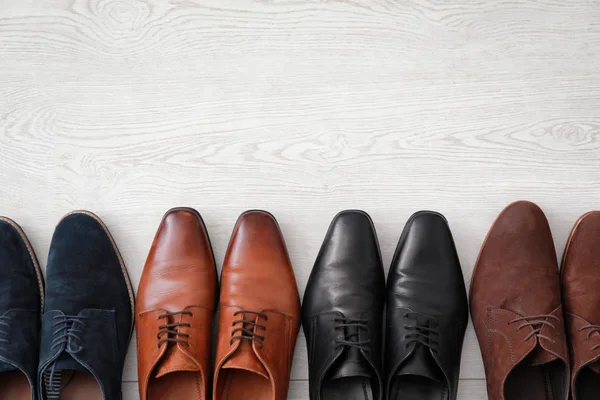 Different male shoes — Stock Photo, Image