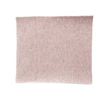 Beyaz arka plan üzerinde Tekstil örnek. Kumaş doku