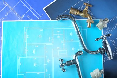 Tesisatçı 's öğeler üzerinde blueprint