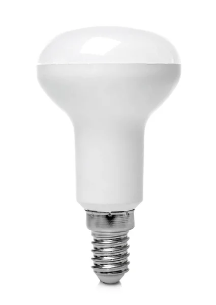 Lampada Led Sfondo Bianco — Foto Stock