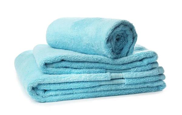Clean soft towels — Stock Photo, Image
