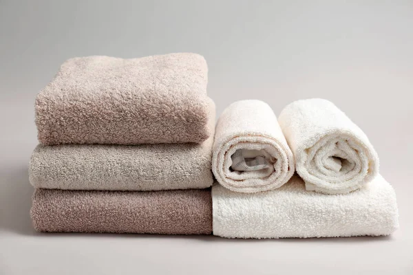 Мягкие полотенца — стоковое фото