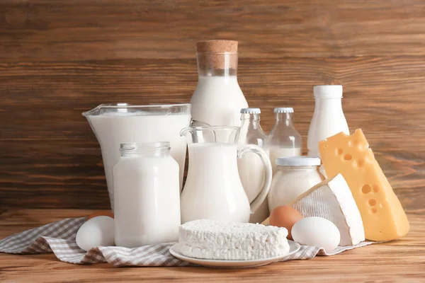 Fresh dairy products — Stock Photo, Image