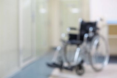 Boş modern tekerlekli sandalye