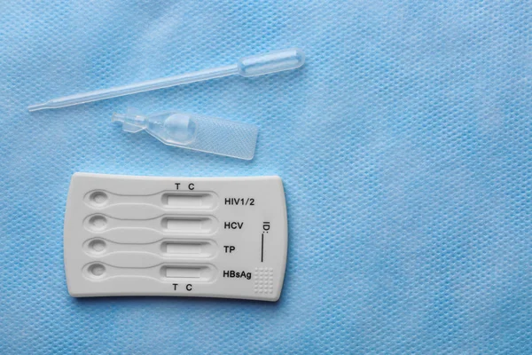 Kit di test per HIV — Foto Stock