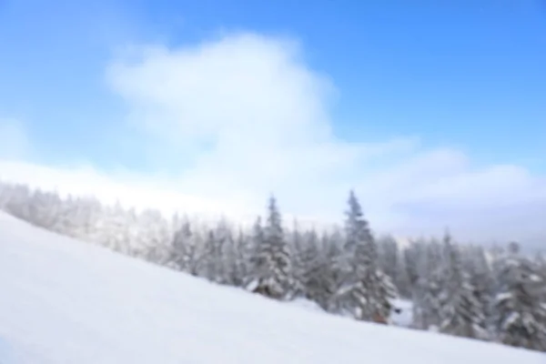 Beautiful ski resort — Stock Photo, Image