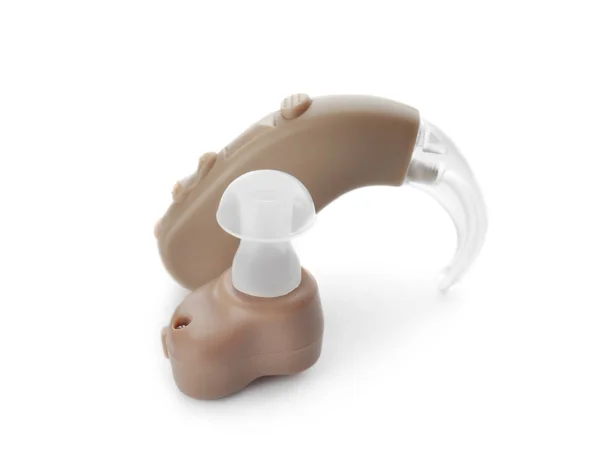 Hearing aids on white — Stock Photo, Image