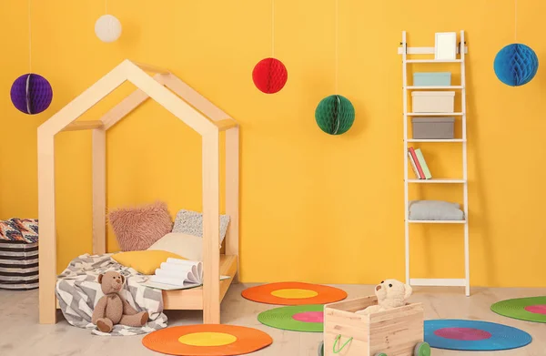 Krásný dětský pokoj interiér — Stock fotografie