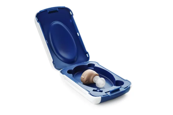 Hearing aid in box — Stock Photo, Image