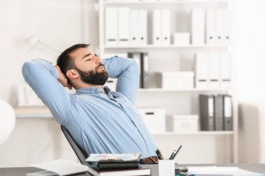 Office rahatlatıcı işadamı