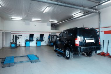 Otomatik hizmet merkezi iç araba ve lastik İstasyonu değiştirme