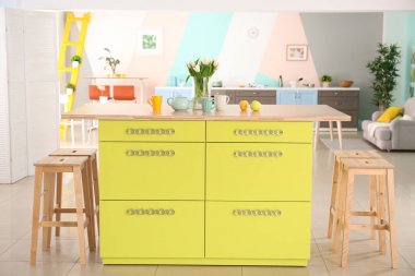 Modern mutfak iç mimarisi