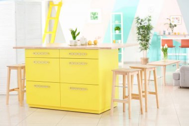 Modern mutfak iç mimarisi