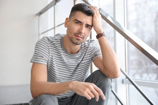 Unhappy young man — Stock Photo, Image