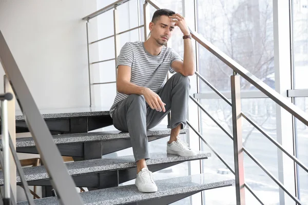 Unhappy young man — Stock Photo, Image