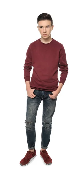 Stylish teenage boy — Stock Photo, Image