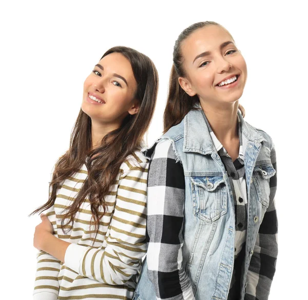 Meninas adolescentes bonitos — Fotografia de Stock