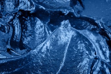 Klasik mavi arka plan. 2020 yılının rengi. Üst görünüm