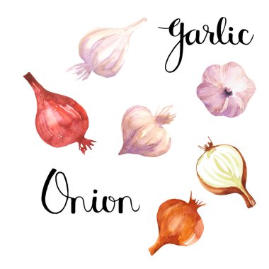 Gıda tasarım sarımsak ile