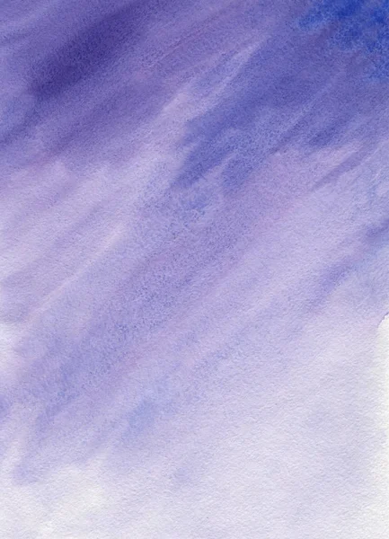 Aquarelle Fond Ultra Violet Couleur Trand Année 2018 Style Peinture — Photo
