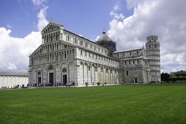 Piazza dei Miracoli Pisa İtalya Unesco Miras Bölgesi — Stok fotoğraf