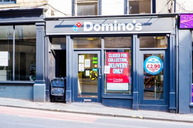 BİRLİK KINGDOM, LANCASTER - 9 HAZİRAN 2020 Domino Pizza Paketi