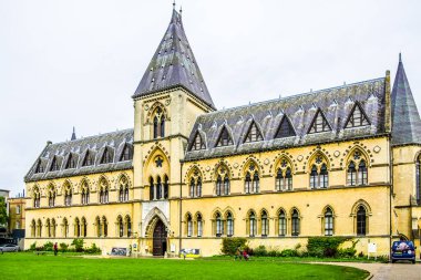 İngiltere Oxford 27 Eylül 2016 İsa Kilisesi Girişi, Oxford. İsa Kilisesi, Oxford Üniversitesi 'nin bir kolejidir ve aynı zamanda Oxford Piskoposluğu' nun Katedrali 'dir..