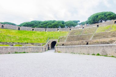 İtalya Pompei 22 Şubat 2016 Pompei antik harabeleri