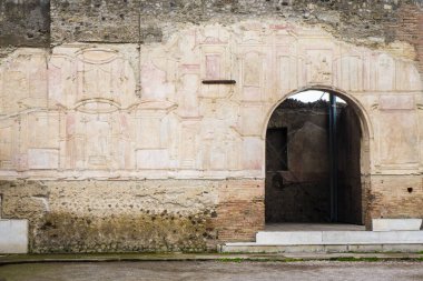 İtalya Pompei 22 Şubat 2016 Pompei antik harabeleri
