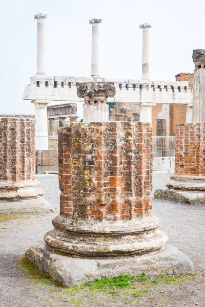 Italië Pompei Februari 2016 Oude Ruïnes Van Pompei Stad — Stockfoto