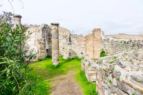 Italië Pompei Februari 2016 Oude Ruïnes Van Pompei Stad — Stockfoto