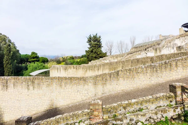 Itálie Pompej Února 2016 Starověké Zříceniny Města Pompeje — Stock fotografie