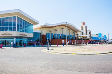 New Brighton İngiltere 6 Haziran 2016 Floral Pavillion New Brighton deniz cephesinde