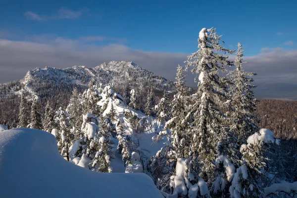 Çarpıcı kış manzarası — Stok fotoğraf
