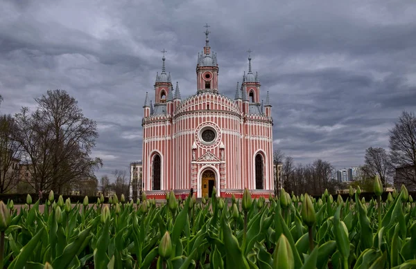 サンクトペテルブルクにあるチェスメ教会 — ストック写真