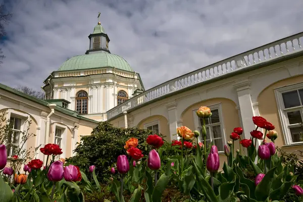 Palácio Grande Menshikov em Oranienbaum, Rússia — Fotografia de Stock