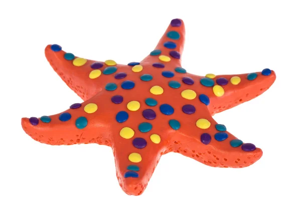 Funny plasticine estrella de mar — Foto de Stock