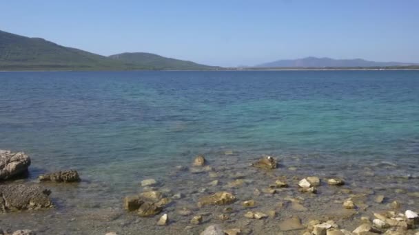사르디 니 아의 아름 다운 해안선 — 비디오