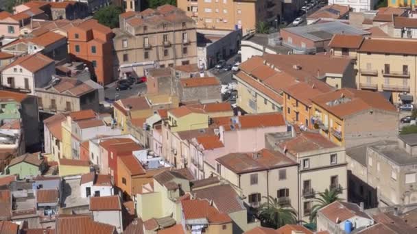 Arquitectura de Bosa, Cerdeña . — Vídeos de Stock