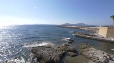 Alghero, Sardunya Sahili. 