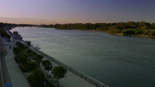 Landskaber i Warszawa . – Stock-video