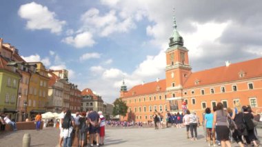 Varşova'daki eski şehrin mimarisi