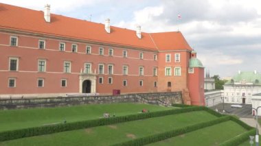 Varşova'daki eski şehrin mimarisi