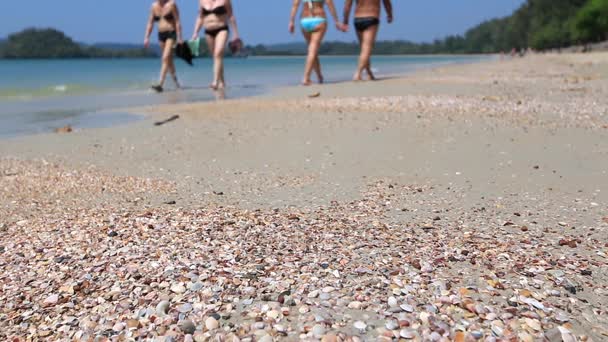 Hermosas playas de Tailandia — Vídeos de Stock