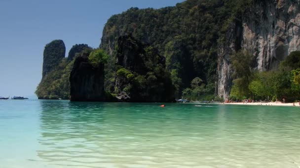 Bellissimi paesaggi della Thailandia . — Video Stock