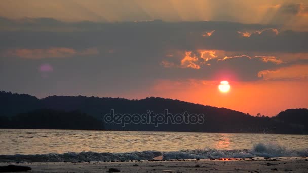 Hermosas playas de Krabi . — Vídeo de stock